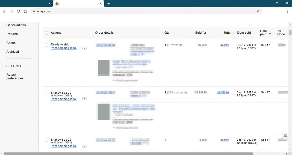 System eBay Inventory Stock Management usprawnia zarządzanie zamówieniami w sklepie internetowym