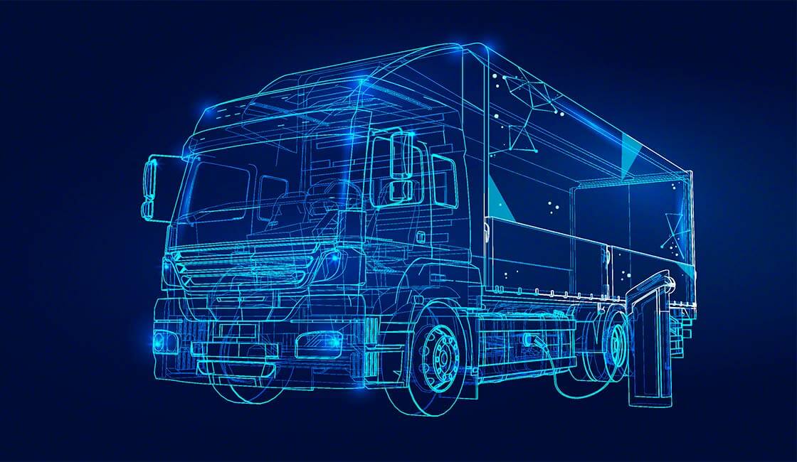 Elektryczne ciężarówki charakteryzują się większą efektywnością energetyczną niż pojazdy z silnikami spalinowymi