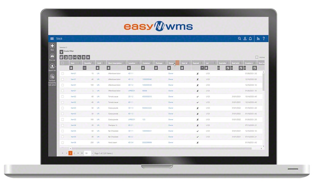 Zaawansowane programy do zarządzania magazynem, takie jak system Easy WMS, pozwalają maksymalnie usprawnić przepływ towarów i zredukować koszty składowania