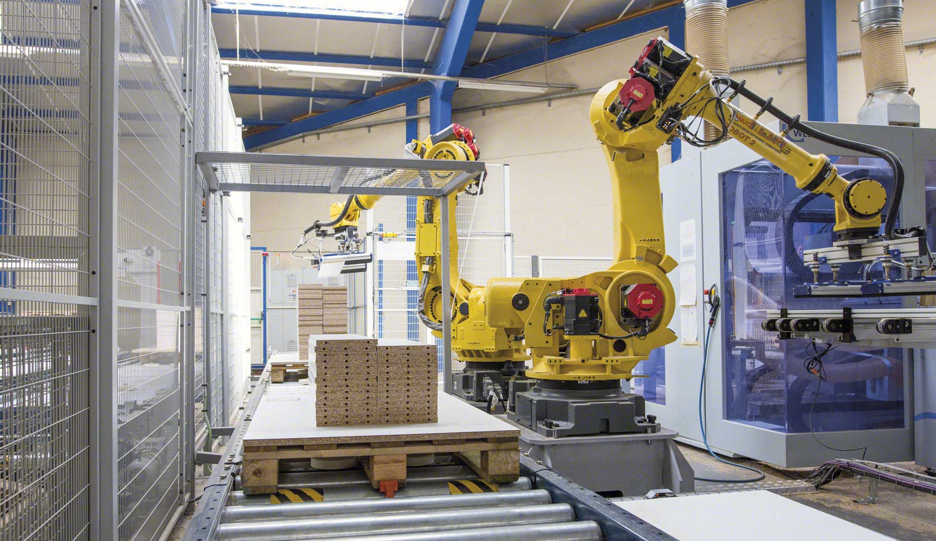Roboty przemysłowe przejmują ster