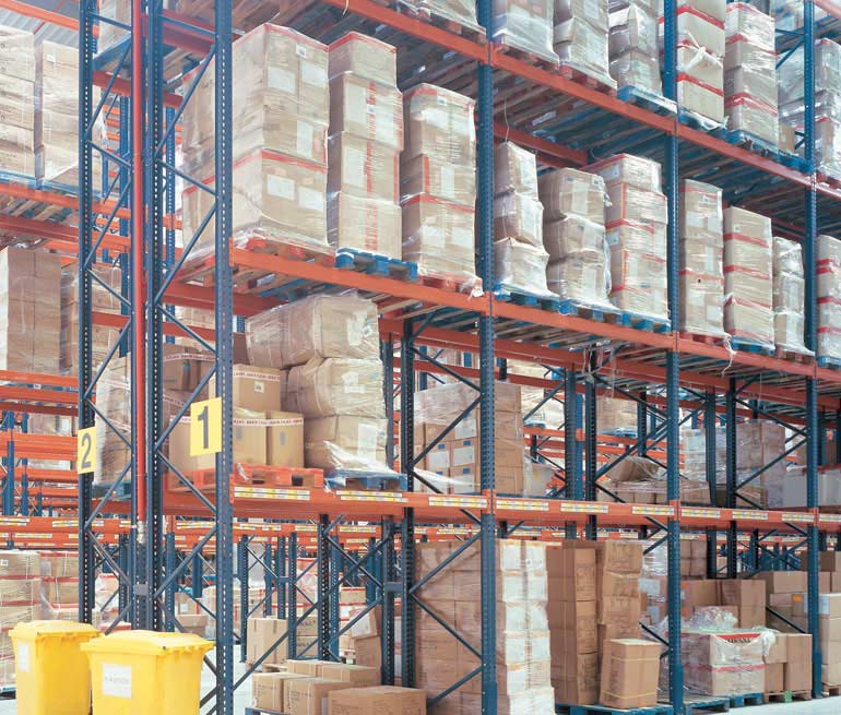 Magazyn logistyczny dystrybucji produktów spożywczych