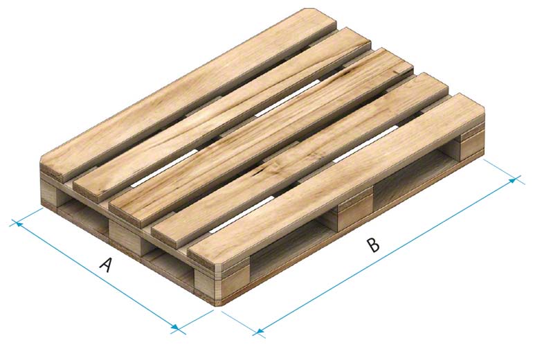 Paleta drewniana typu 2
