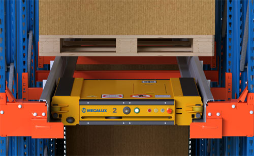 Mecalux wyposaży nowy magazyn firmy Zambú w system Pallet Shuttle