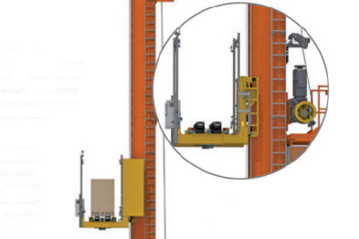 Automatyzacja składowania lakierów samochodowych firmy Bollig & Kemper