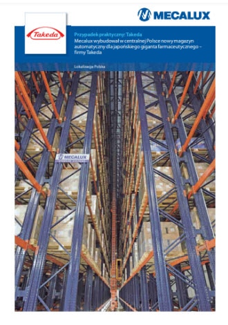 Automatyczny magazyn samonośny o wysokości ponad 32 metrów dla firmy farmaceutycznej Takeda