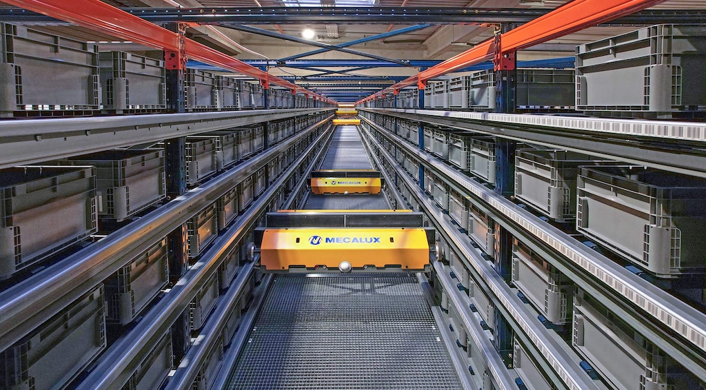 System Shuttle dla pojemników System Shuttle dla pojemników