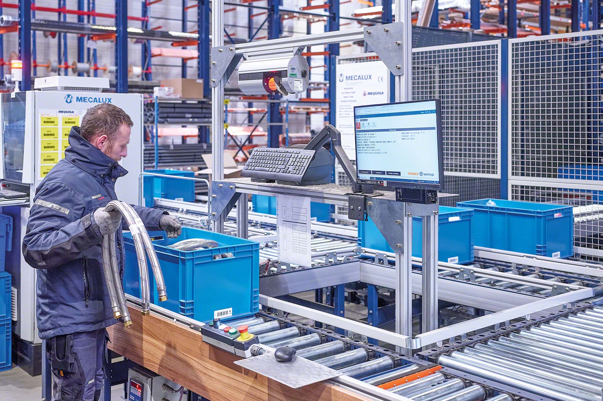 MEQUISA zautomatyzowała składowanie małych produktów MEQUISA zautomatyzowała składowanie małych produktów