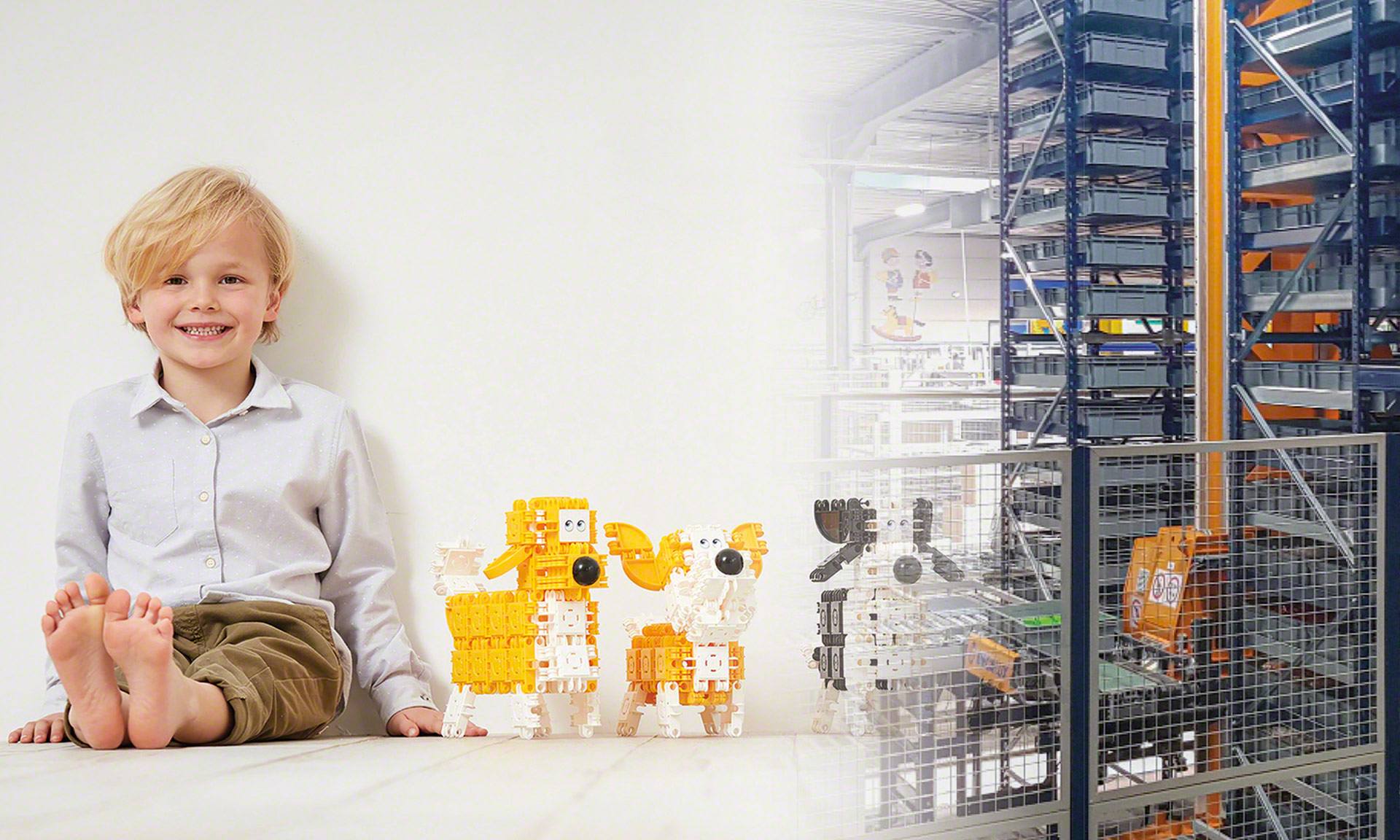 Click Toys: automatyczne składowanie 150 milionów części produkowanych rocznie Click Toys: automatyczne składowanie 150 milionów części produkowanych rocznie