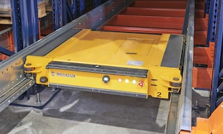 Goya zwiększa wydajność swojej firmy dzięki magazynowi Pallet Shuttle w Toledo