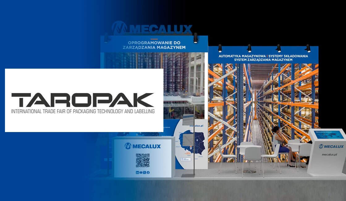Mecalux zaprezentuje swoje rozwiązania technologiczne na targach Taropak 2023 w Poznaniu