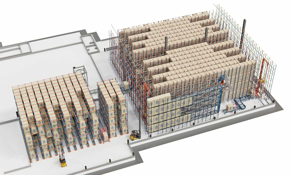 Nowy magazyn automatyczny Melvitu przeznaczony do zarządzania płatkami owsianymi