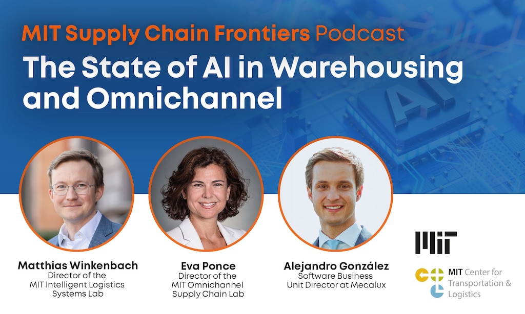 Podkast Supply Chain Frontiers na temat sztucznej inteligencji z udziałem MIT i Mecaluxu