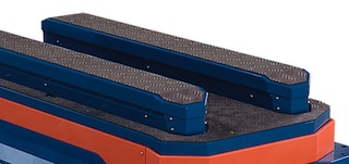 Modele AMR 600 i AMR 1500 są wyposażone w platformę podnoszącą