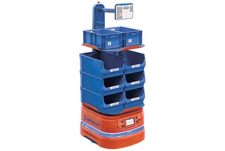 AMR 100 z masztem to rozwiązanie zalecane w przypadku kompletacji wspomaganej