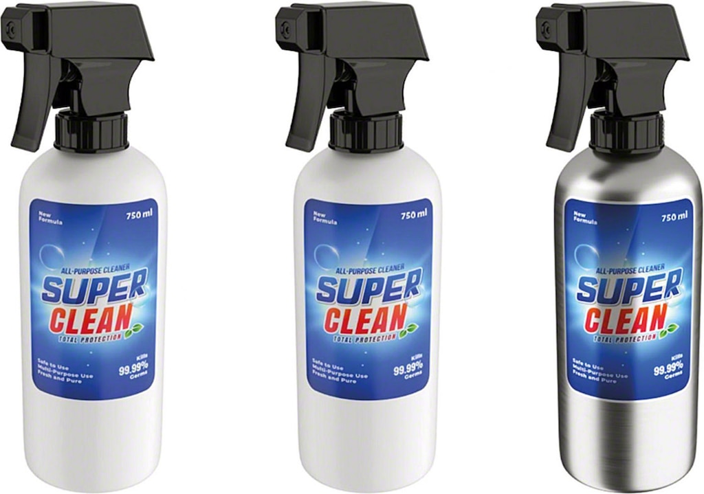 Opakowania jednorazowe, plastik z recyklingu i metal z recyklingu z 1 badania