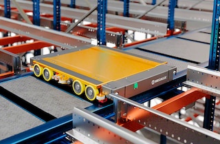 Automatyczny Pallet Shuttle 3D to maksymalnie elastyczne rozwiązanie magazynowe Automatyczny Pallet Shuttle 3D to maksymalnie elastyczne rozwiązanie magazynowe