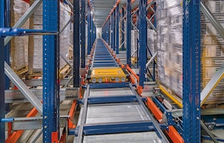 Automatyczny Pallet Shuttle 3D