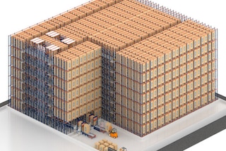 Automatyczny Pallet Shuttle 3D to idealne rozwiązanie dla firm magazynujących dużą liczbę palet