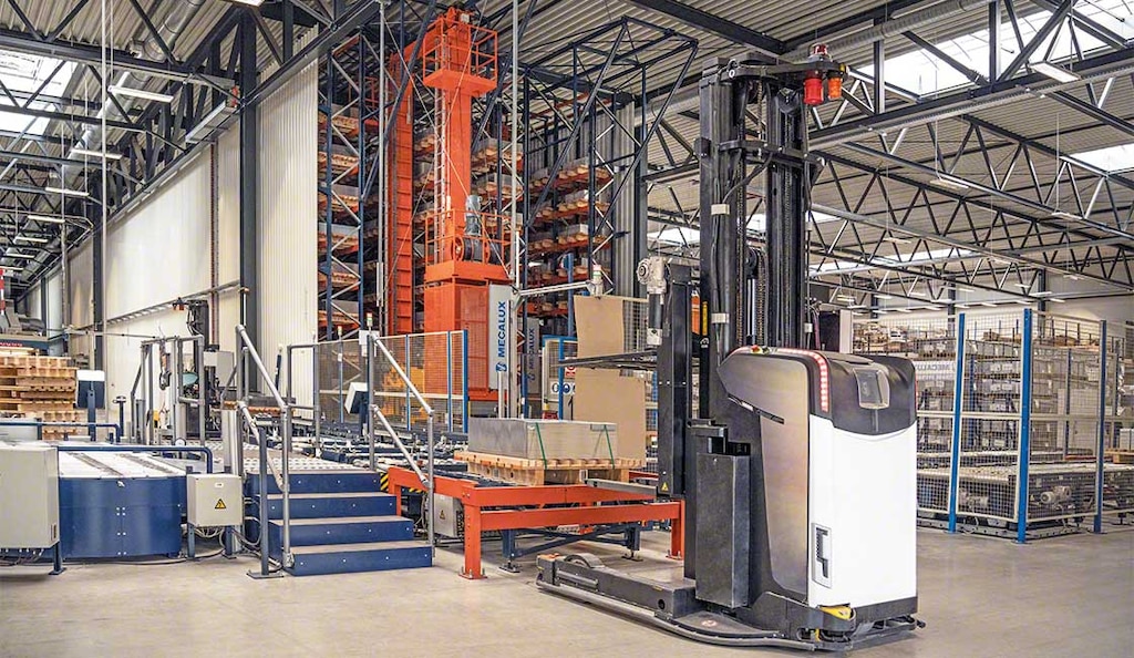 Blechwarenfabrik dysponuje dwoma magazynami automatycznymi w zakładzie produkcyjnym w Limburgu