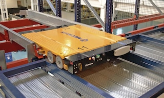 Czterokierunkowy wózek Pallet Shuttle