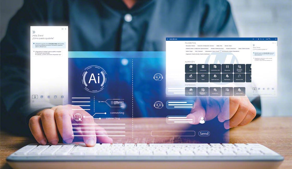 Easy AI Mecaluxu pozwala użytkownikom wchodzić w interakcje za pomocą chata, który interpretuje złożone pytania i odpowiada na nie