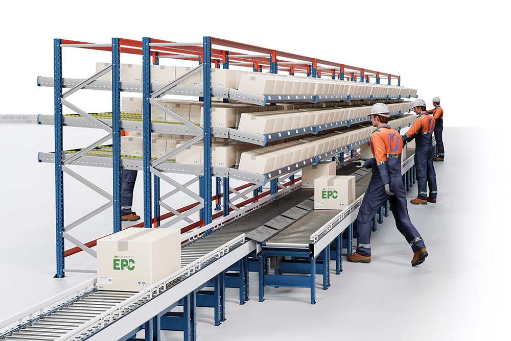 Easy WMS jest zintegrowany z systemami ERP i WCS