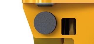 Odbojniki amortyzują kontakt wózka z elementami regału