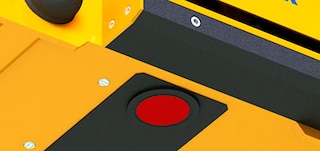 System blokowania wózka Pallet Shuttle na wózku widłowym