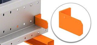 Odbojniki szyny regałów satelitarnych