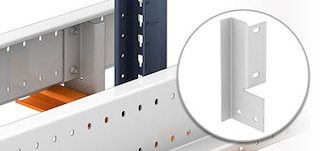 Wewnętrzny wspornik szyny regałów satelitarnych