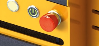 Wyłącznik bezpieczeństwa wózka Pallet Shuttle