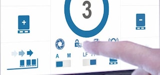 Blokada elektromagnetyczna zabezpiecza wózek na wózku widłowym