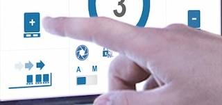 Funkcja pojedynczej obsługi jednostek ładunkowych umożliwia wybór liczby palet do pobrania lub odłożenia