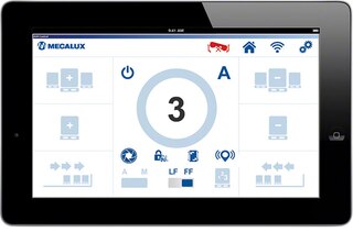 System sterowania Pallet Shuttle ma liczne funkcje