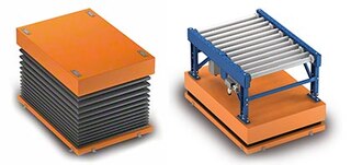 Ergonomiczny stół hydrauliczny ułatwia przygotowywanie zamówień