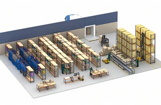 Regały półkowe do ciężkich ładunków są często stosowane w branży e-commerce