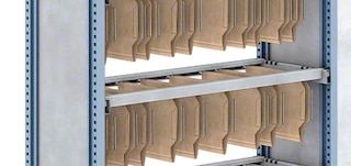 Akcesoria do zawieszania teczek aktowych ułatwiają składowanie teczek w regałach półkowych do lekkich ładunków Akcesoria do zawieszania teczek aktowych ułatwiają składowanie teczek w regałach półkowych do lekkich ładunków
