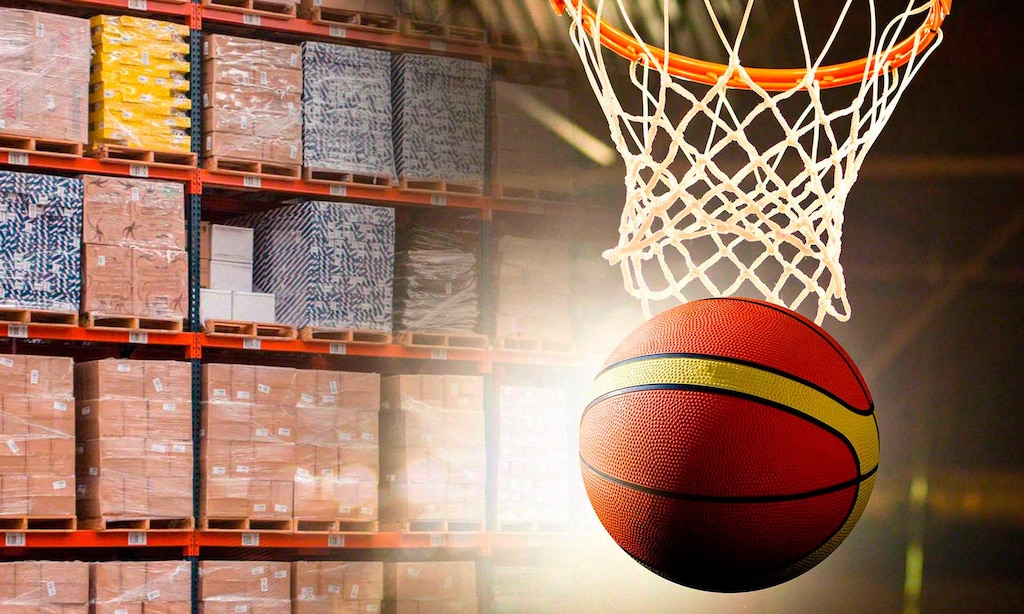 Magazyn odzieży sportowej United Sports Brands Europe w Belgii