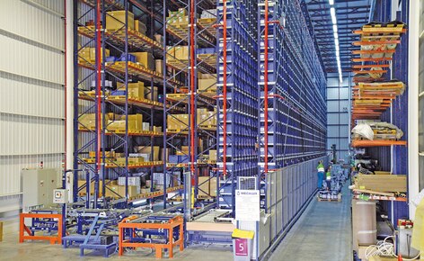 Mecalux opracowuje system magazynowy możliwy do zastosowania we wszystkich bazach serwisowych Renfe Mecalux opracowuje system magazynowy możliwy do zastosowania we wszystkich bazach serwisowych Renfe