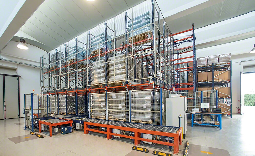 VI-MA zautomatyzowała magazyn elementów puszek metalowych we Włoszech VI-MA zautomatyzowała magazyn elementów puszek metalowych we Włoszech
