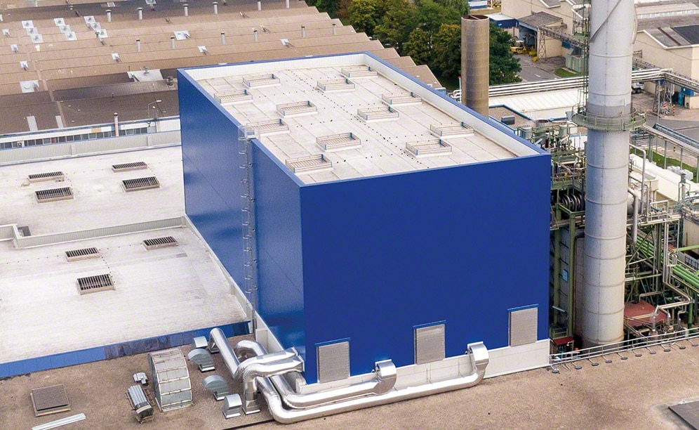 Magazyn firmy Michelin w Vitorii zintegrowany z produkcją Magazyn firmy Michelin w Vitorii zintegrowany z produkcją