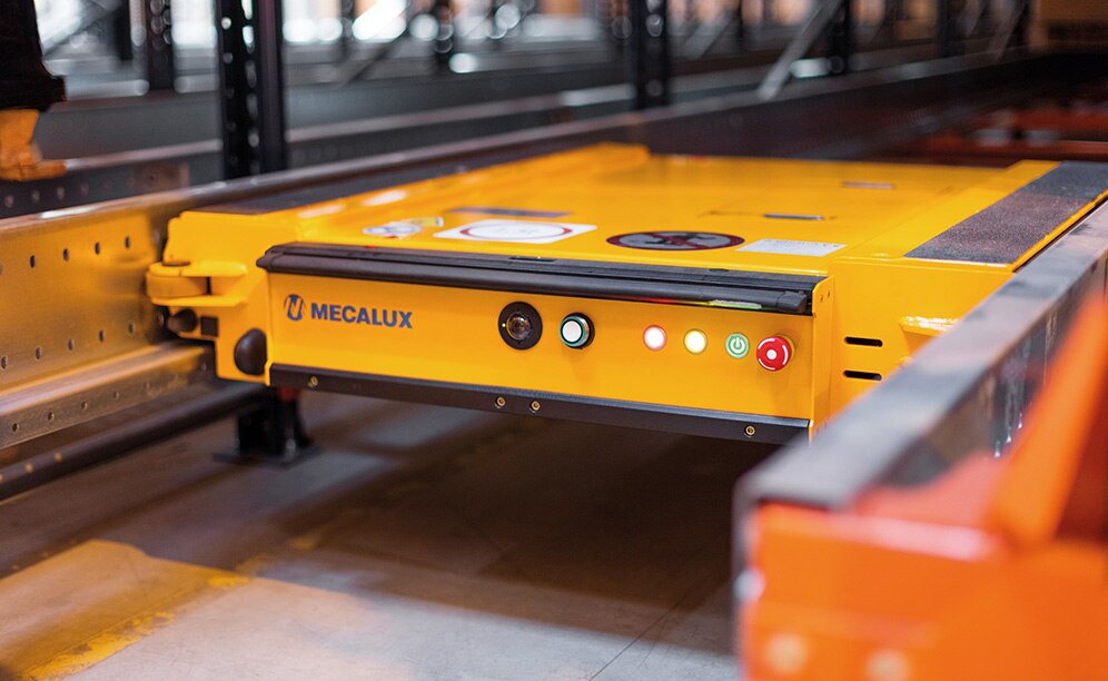 Gémo has turned to Mecalux for the supply and installation of racks using the Pallet Shuttle system