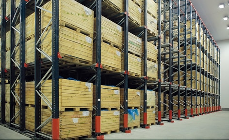 Regały wjezdne Mecaluxu dowiodły swojej wytrzymałości na wstrząsy sejsmiczne w zakładzie producenta mrożonek owocowych i warzywnych Alifrut w Quilicura (Chile) Regały wjezdne Mecaluxu dowiodły swojej wytrzymałości na wstrząsy sejsmiczne w zakładzie producenta mrożonek owocowych i warzywnych Alifrut w Quilicura (Chile)